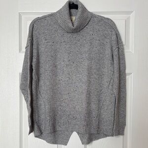 MICHAEL Michael Kors Speckled Gray Cowl Neck Sweater